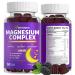 Magnesium Glycinate 400mg Gummies: Natural Melatonin Free Zzz Gummy Formulated with Citrate Malate Taurate Vitamin B6 D3 B12 Zinc Probiotic - High Absorption Zzz Aid for Adults(120Count) Berry 60 Count (Pack of 2)