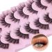 FANXITON 3D Fluffy Manga Cat Eye Mink Lashes - 7 Pairs Pack - Buy Online on GoSupps.com