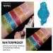 Buy Single Glitter Eyeshadow Tin Palette - High Pigmented Brown Sparkle Eyeshadow & Metallic Face Glitter - Buy Online on GoSupps.com