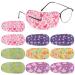 Eye Patches for Glasses 10 Pcs Cute Right & Left Eye Patch for Lazy Eye Light Blocking Reusable Colorful Eye Patch with 5 Styles Fun Design for Amblyopia and Cross Eye Pad