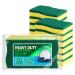 AIDEA Heavy Duty Scrub Sponge-24Count, Sponges for Dishes, Heavy Duty Cellulose Sponge, Cleans Fast Without Scratching, Cleaning Sponges for Everyday Jobs for Dishes, Pots, Pans 24 Count (Pack of 1)