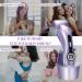 Women's Electric Shaver - Rechargeable Trimmer for Bikini, Legs, Underarms - Cordless Wet/Dry Use - Purple - Buy Online on GoSupps.com