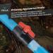 VIALIA PVC Ball Tap 50mm - Double Union Buffer Shut-Off Perfect for Pool & Pond Construction | Durable Adhesive & Screw Connections - Buy Online on GoSupps.com