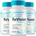 (3 Pack) Revision Eye Supplement Pills Advanced Vision 2.0 Eye Care Complex Vitamin Capsules Pro (180 Capsules)