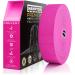 (135 Feet) Bulk Kinesiology Tape Waterproof Roll Sports Therapy Support for Knee  Muscle  Wrist  Shoulder  Back/Original Uncut Premium Therapeutic Elastic & Hypoallergenic Cotton - (Pink)