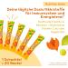 Turmeric & Orange Nutrition Shot - Immune System Booster Beverage Powder with Vitamin C - 20 Shots/Box - Buy Online on GoSupps.com