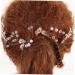 Beaupretty Comb wedding comb hairpiece bridal flower hair pin jewel headbands for women pearl headbands rhinestone hair vine gold hair pin hair comb accessory bride jewelry crystal Gold - Buy Online on GoSupps.com