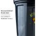 BlenderBottle Foodie Shaker Bottle Pro Series - 24oz Donut Ever Give Up Grey - Ideal for Protein Shakes and Pre Workout - Buy Online on GoSupps.com