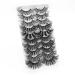 IFLOVEDEKD 25mm Thick Faux Mink Lashes 10 Pairs - Dramatic 5D Effect, Handmade & Reusable - Multipack Mix | 10 Styles - Buy Online on GoSupps.com