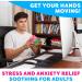 Power Your Fun Arggh Rainbow Giant Stress Ball - 5-Inch Jumbo Squishy Relief Toy for Adults and Kids - Anti Stress Sensory Ball for Boys and Girls - Buy Online on GoSupps.com