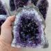 Natural Amethyst Geode Quartz Cluster Crystal Specimen Stone ERTEYIN (Size : 440-500g)