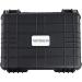 Tactical45 Hard Case with Foam Weatherproof Black Hard Carrying Case for Outdoors and Traveling 16 x 13 x 7in Foam Case - Buy Online on GoSupps.com