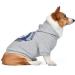 STAR WARS Mandalorian Hoodie for Large Dogs with Leash Attachment Hole | Cozy Apparel for STAR WARS Fans - Buy Online on GoSupps.com