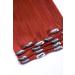Shop Clip In Extensions Set - 100% Real Hair 7 Pieces 70g 55cm - #350 Copper - International Shipping Available - Buy Online on GoSupps.com