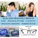 Riccardo Materossi - Premium 99.9% Blue Light Blocking Glasses (380-410nm) - Reduce Headaches and Improve Sleep - UK Based Brand 3 Pack 3 Round Frames - Buy Online on GoSupps.com