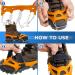 Alpenbear Crampons for Mountain Shoes - Durable 19 Stainless Steel Spikes for Men & Women - Ideal for Hiking & Outdoor Adventures - Buy Online on GoSupps.com