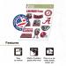 University of Alabama Crimson Tide Sticker | Bama Vinyl Decal for Laptop, Water Bottle, Car | UA Scrapbook Decor - Type 2 - Buy Online on GoSupps.com