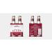 Pack of 4 x 800ml Pomegranate & Basil Flavored Tonic Water - Low Calorie - Perfect Cocktail Mixer No Artificial Colors or Flavors - Buy Online on GoSupps.com