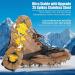 Qinkada 25 Stainless Steel Snow Traction Spikes for Boots - Anti-Slip Cleats for Hiking, Fishing, Climbing | Medium Size - Buy Online on GoSupps.com