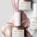 NAILKIND Gold Shimmer Pink Nail Polish - Glazed Brulee - Shimmery Nail Varnish - Vegan Nail Lacquer + Peta Certified + Cruelty Free - Quick Drying Long Lasting - Chip Resistant - 8ml - Buy Online on GoSupps.com