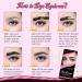 Beauty7 Eyebrow set for tinting eyebrows mild formula dark brown 5 x 1 g - Buy Online on GoSupps.com