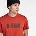 G-STAR RAW Men's Dotted R T T-Shirts S Orange (Rooibos Tea D23711-336-g052) - Buy Online on GoSupps.com
