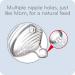 NUK Simply Natural Baby Bottles 0+ Months - Slow Flow 5 oz (2 Pack) - Buy Online on GoSupps.com
