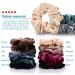 Whaline 12 Pack Velvet Hair Scrunchies - Elastic Hair Bands for Girls & Women (12 Colors) - Buy Online on GoSupps.com