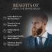 Naked Armor Beard Balm - Organic All-Natural Beard Conditioner for Men | 4 fl oz | Made in USA | Perfect Gift with Shea Butter Hemp Seed Argan & Beeswax - Buy Online on GoSupps.com
