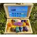 TESH CARE Chakra Synergy Premium Healing Crystal Collection - 7 Chakra Healing Spheres, Raw Stones, Amethyst Wand, Rose Quartz Key Chain, Guide - Meditation & Spirituality - Buy Online on GoSupps.com
