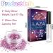 Laza Body Glitter Set - Iridescent Chunky Sequins with Glitter Glue for Women, Festival & Party Makeup, Hair & Outfit Accessories - Pink - Buy Online on GoSupps.com