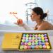 40 Large Organic Bath Bombs Gift Set - Infused with Essential Oils - Aromatherapy Spa Bombs for Women, Men & Kids - Bulk Individually Wrapped - Buy Online on GoSupps.com