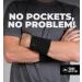 Wrist Wallet with Zipper - Sweat Wristband for Men & Women - Running Wrist Pouch - Buy Online on GoSupps.com