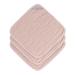 L SSIG Muslin Washcloth Cotton Set of 3/Wash Cloth powder pink