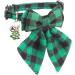 ADOGGYGO Christmas Cat Collars 2 Pack - Red Green Plaid Breakaway Collar with Bell & Bowtie for Cats Kittens - Buy Online on GoSupps.com