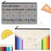 ZeeDix 12 Pieces Canvas Pencil Pouch Bulk- 8.3 x 5 inches Blank DIY Craft Bag Canvas Zipper Bags Pen Case Multipurpose Cosmetic Bag Canvas Makeup Bag Travel Toiletry Bag for Storage(Black+Grey+Beige) 12pcs multi-color bags - Buy Online on GoSupps.com
