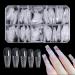 Fake Nails Tips - Full Artificial Nails in 3D Home Women Nail Tips Beginners Manicure Nails for Dating Wedding Traveling 02 - Buy Online on GoSupps.com