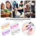 Larbois Handle Grip Nail Brush - 4 Pack Hand & Fingernail Cleaner Kit for Men and Women - Pedicure Scrubbing Brush in Orange - Buy Online on GoSupps.com