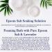 Dr. Teal's Epsom Salt Soaking Solution and Foaming Bath with Pure Epsom Salt Combo Pack  Lavender - Buy Online on GoSupps.com