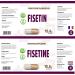 Fisetin 50mg High Strength Vegan Capsules | 60 Count | 3rd Party Lab Tested | Gluten & GMO Free - Buy Online on GoSupps.com