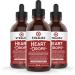 Strauss Naturals Heartdrops - Herbal Heart Support Supplement with European Mistletoe Aged Garlic Extract 100 ml Cinnamon Flavour Soy Free - Buy Online on GoSupps.com