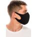 Unik Cloth Face Covers Economy Pack of 4 | Thin Breathable Single Layer | Washable & Reusable Mask | Unisex | Laser Cut - Black - Buy Online on GoSupps.com