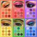 UCANBE 54 Colors Splashy Candies Eyeshadow Palette + 15pcs Makeup Brush Set - Highly Pigmented Eye Shadows for Long-Lasting, Waterproof Makeup with Easy Blending - Bright Colors, Matte, Metallic, Shimmer, Glitter - Includes Brushes - Buy Online on GoSupps.com