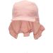 Sterntaler Girls Peaked Cap with Neck Protection - Wave Sun Hat 43 Pale Pink | International Shipping Available - Buy Online on GoSupps.com
