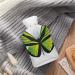 Buy Green Butterfly Hot Water Bottle with Plush Cover - Hand Warmer for Adults & Kids - 26.5x15.3cm - Fast International Shipping - Buy Online on GoSupps.com
