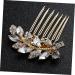 FRCOLOR 3 Pieces Comb Rhinestone Headdress Bridal Headpiece Hair Combs for Women Hair Accessories Tiara Hair Care Accessories Fashion Hairpin Rhinestones Headpiece - Buy Online on GoSupps.com