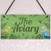 Red Ocean Aviary Bird Sign - Bird Cage Accessories Garden Plaque for Nan Grandad - Bird Lover Gift - Buy Online on GoSupps.com
