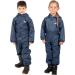 Trespass Kids' Waterproof Outdoor Rain Suit - Navy Blue (2-3 Years) - Buy Online on GoSupps.com