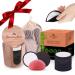 Love Our Planet Reusable Makeup Remover Pads I 18 Reusable Cotton Bamboo Pads I Reusable Make Up Pads Face Eye Remover Pads Washable Eco Friendly Products Holder Box Gift Natural Konjac Sponge