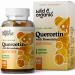 Wild & Organic Quercetin with Bromelain Gummies - Bromelain Quercetin Supplement for Immunity & Respiratory Function - Quercetin and Bromelain Gummy - 60 Pear-Flavored Chews